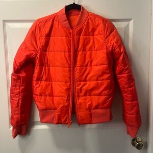 Lululemon Women’s Reversible Bomber Puffer Jacket. Sz Sm